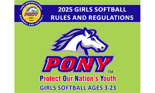 2025 Softball Rules